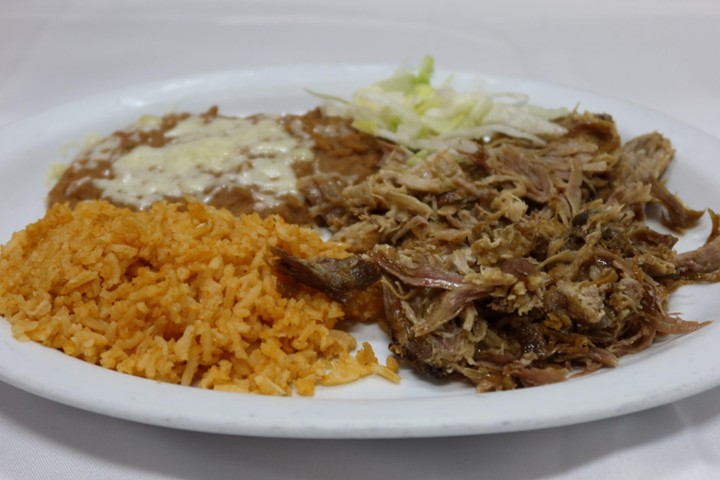 Carnitas Plate