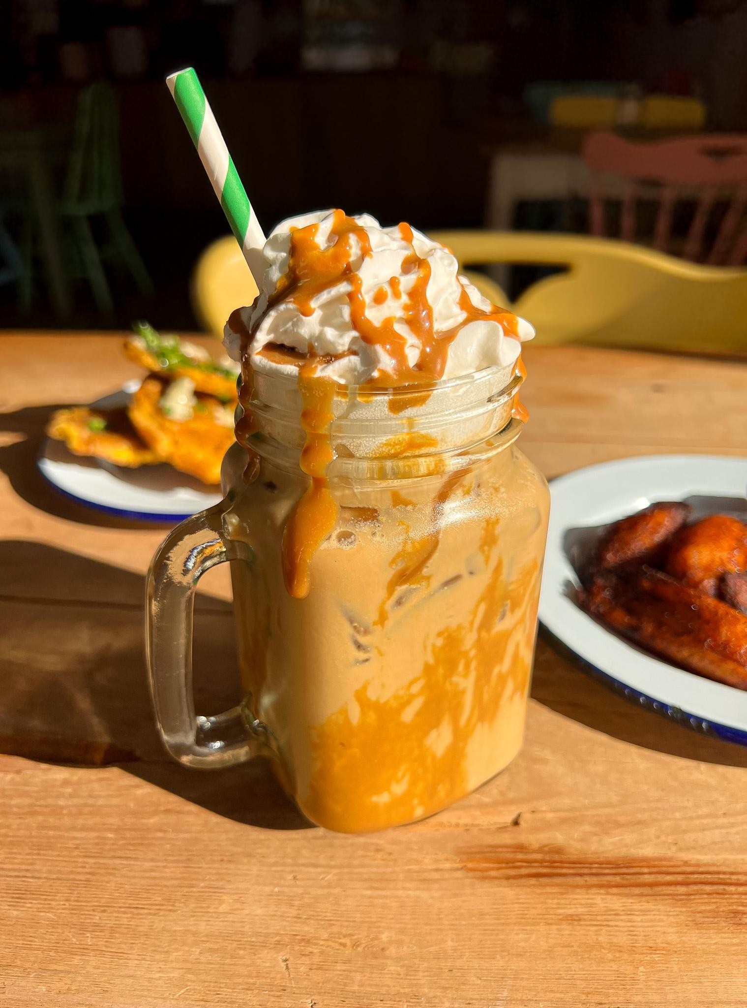 Iced Dulce Leche Latte