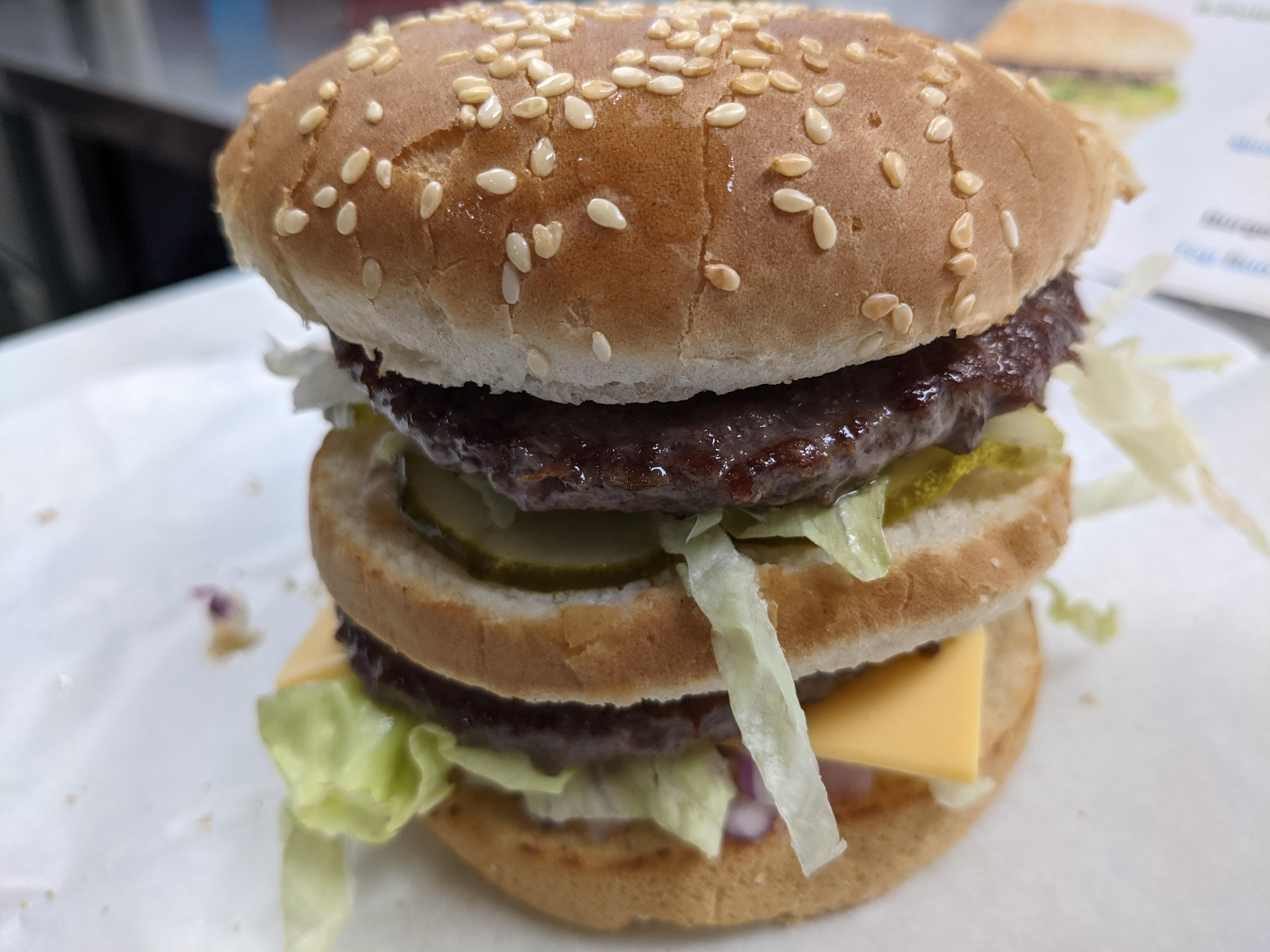 5-Point Double Burger