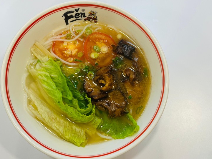 B1.BBQ Pork Rice Noodle Soup