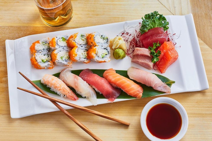 Sushi and Sashimi Dinner