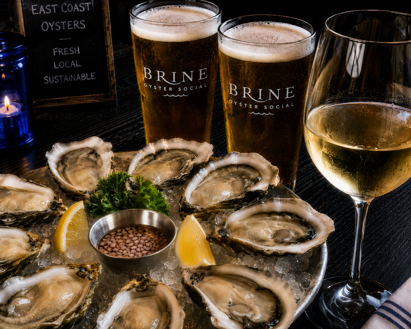 Brine Oyster Social 11310 Manklin Creek Rd Unit 1C | Toast