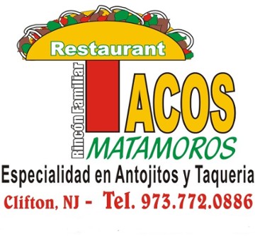 Tacos Matamoros Restaurant 213 Parker Avenue