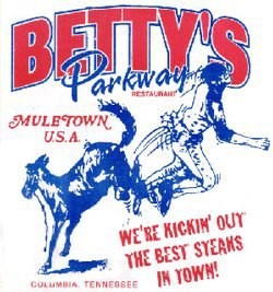 Betty's Parkway Restaurant 912 Riverside Dr, Columbia, TN 38401