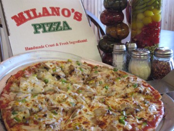 Deluxe Ultimate Ribs Milanos Pizza - Idabel - Sm 10