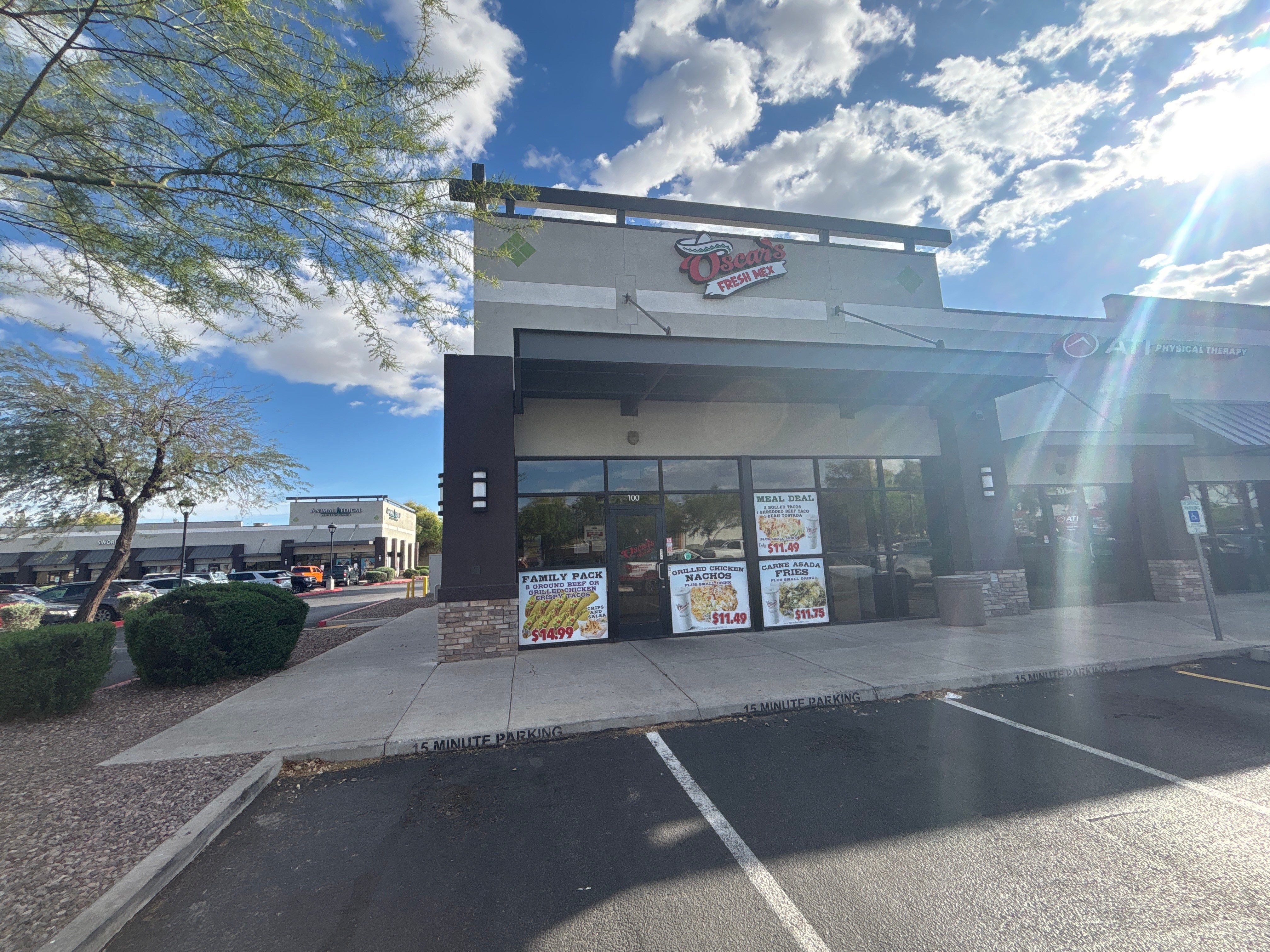 Oscars Fresh Mex - Surprise 16811 n Litchfield rd - Chimi Style