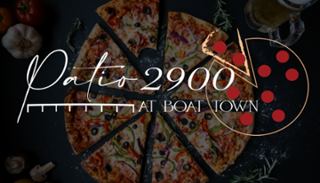 Patio 2900 at Boat Town Boat Town District logo