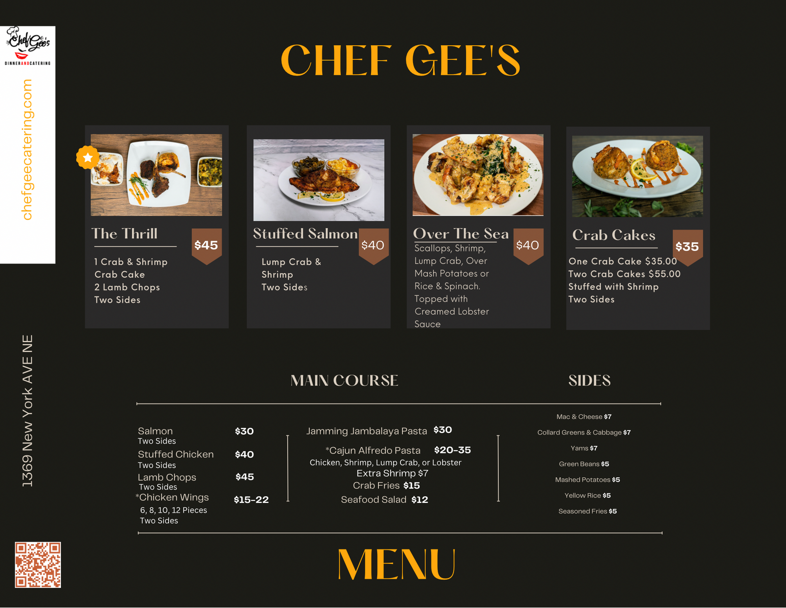 Chef Gees 1369 New York Avenue Northeast