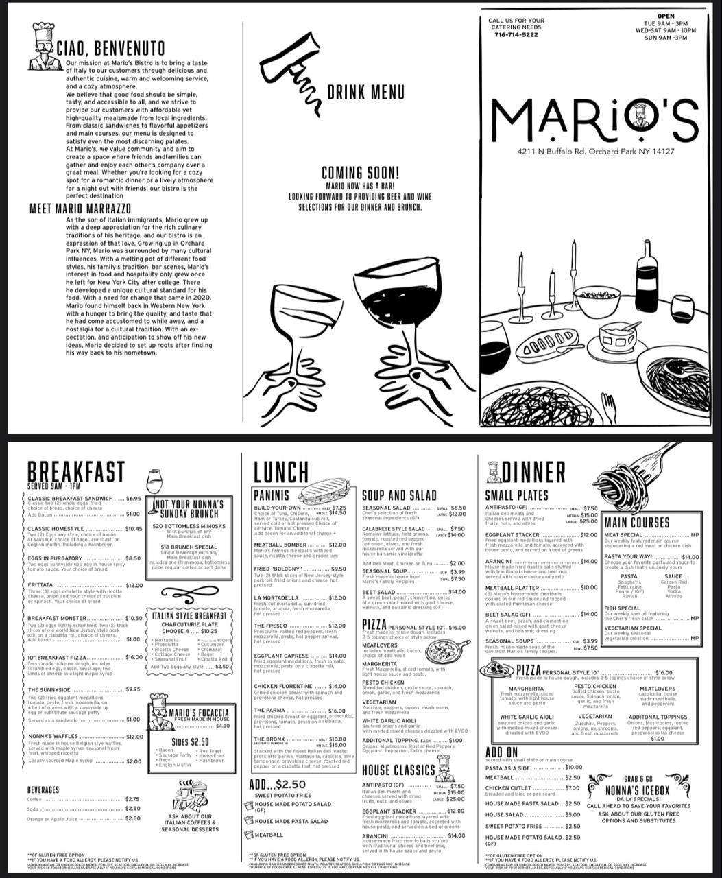 Mario's 4211 North Buffalo RD