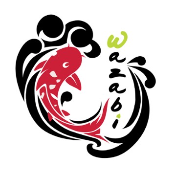 Wazabi Sushi - Orange logo