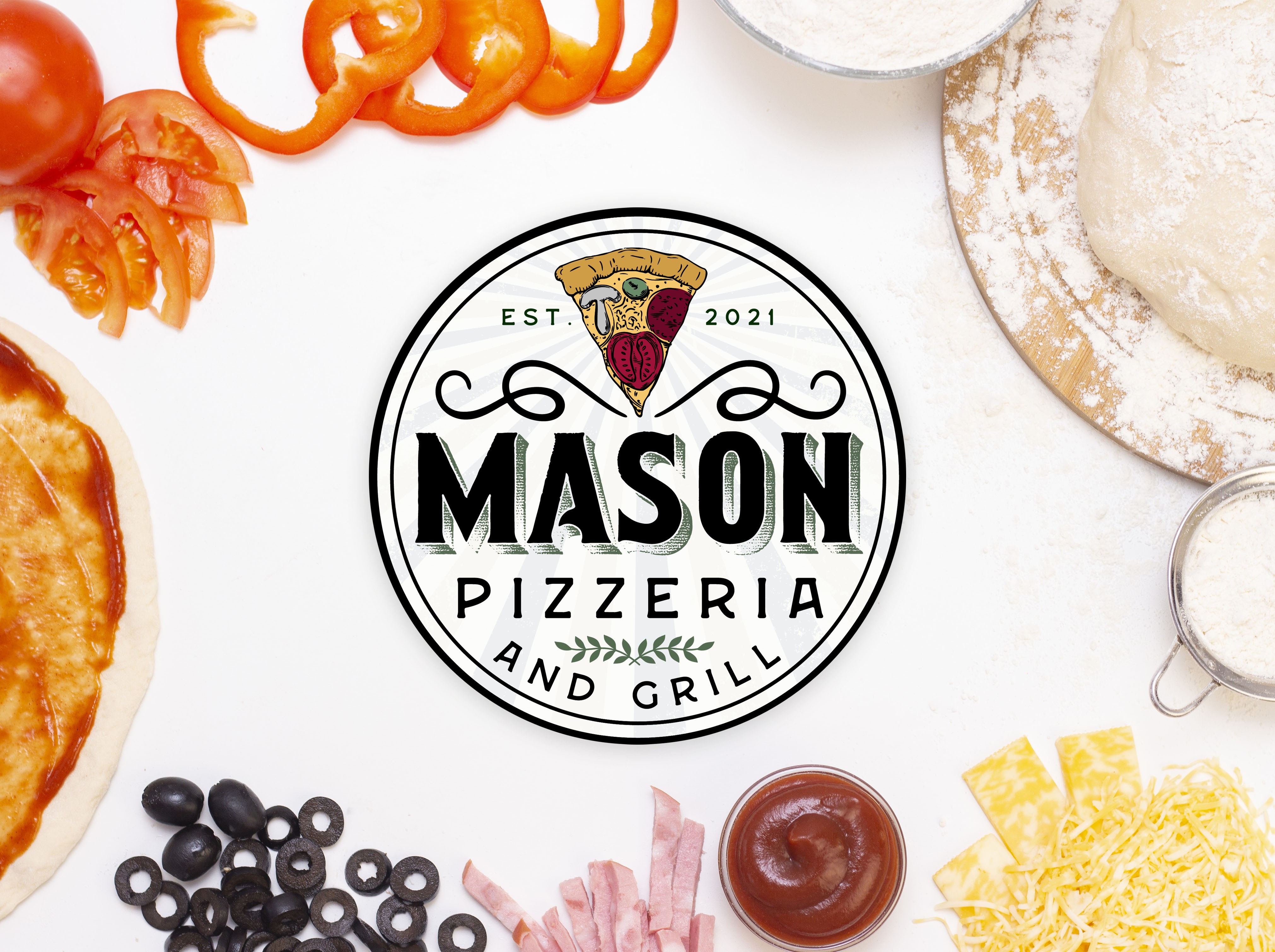 Mason Pizzeria & Grill 4290 Chain Bridge Rd
