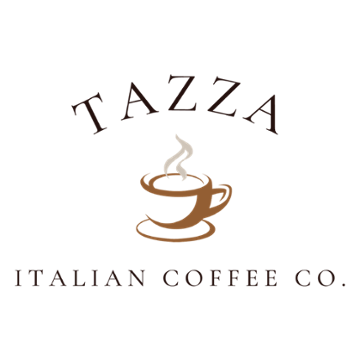 Tazza Italian Coffee Co. 109 North Broadway logo