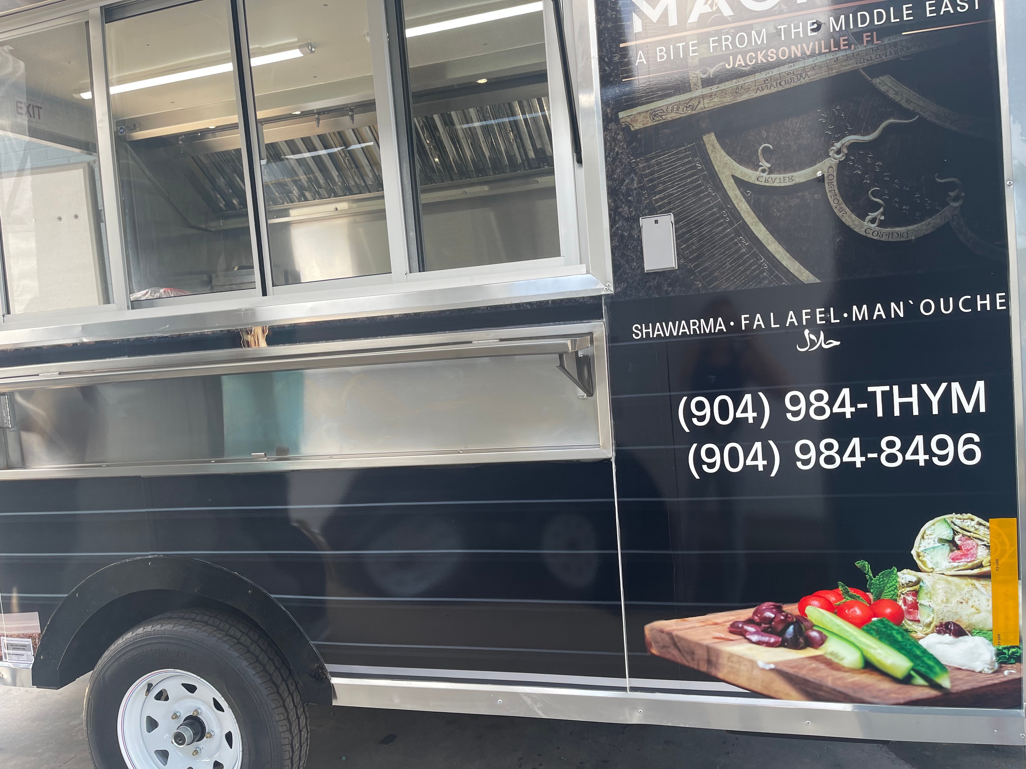 Thyme Machine Cafe Jacksonville 9909 Beach blvd Zaatar