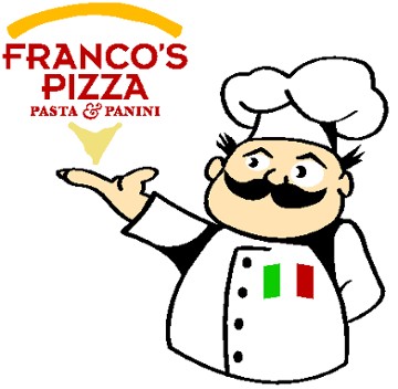 FRANCOS PIZZA PASTA and PANINI Chapel on the Hill 216 Luther Dr. BA OK 74012