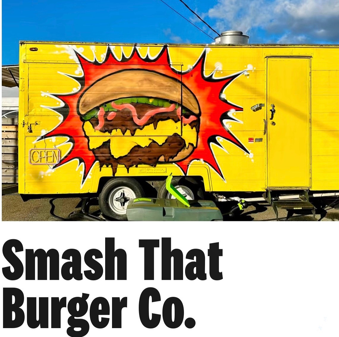 Smash That Burger @Fremont Brewery Urban Garden  1050 N 34th St