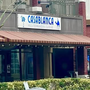 Casablanca Mediterranean Cuisine- Bluffton 108 buckwalter parkway unit 2A
