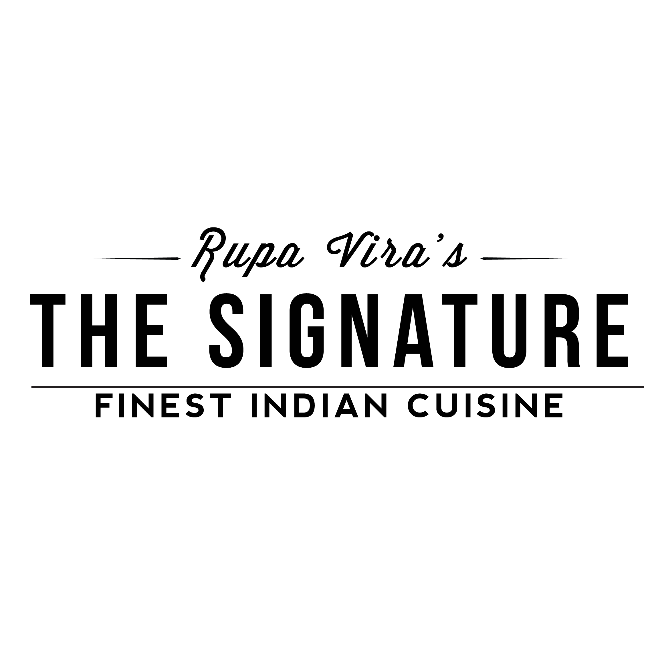 Rupa Vira's The Signature logo