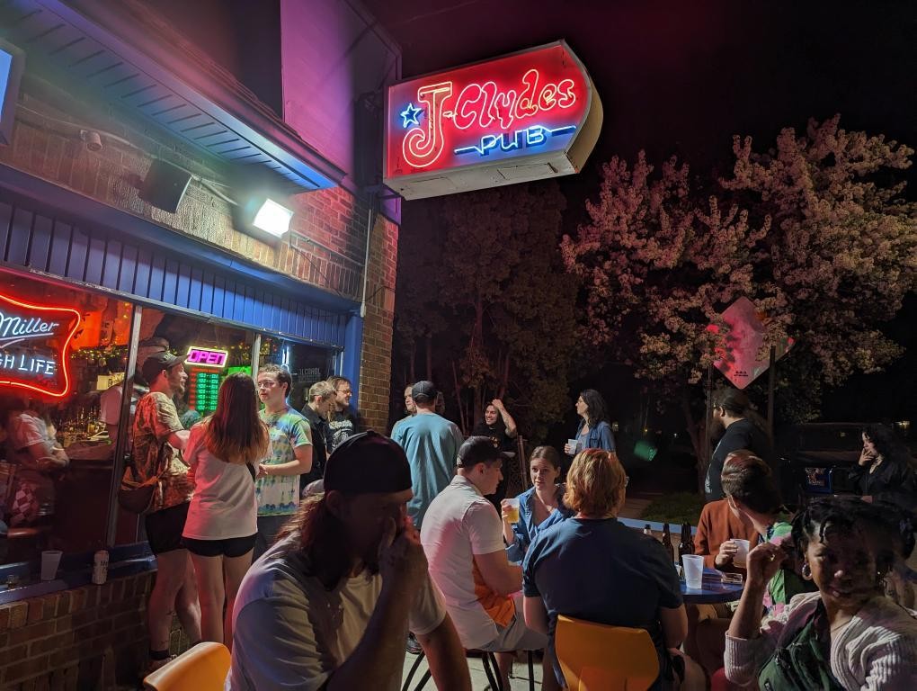 J. Clyde's Pub 1008 North Bosart Ave Toast