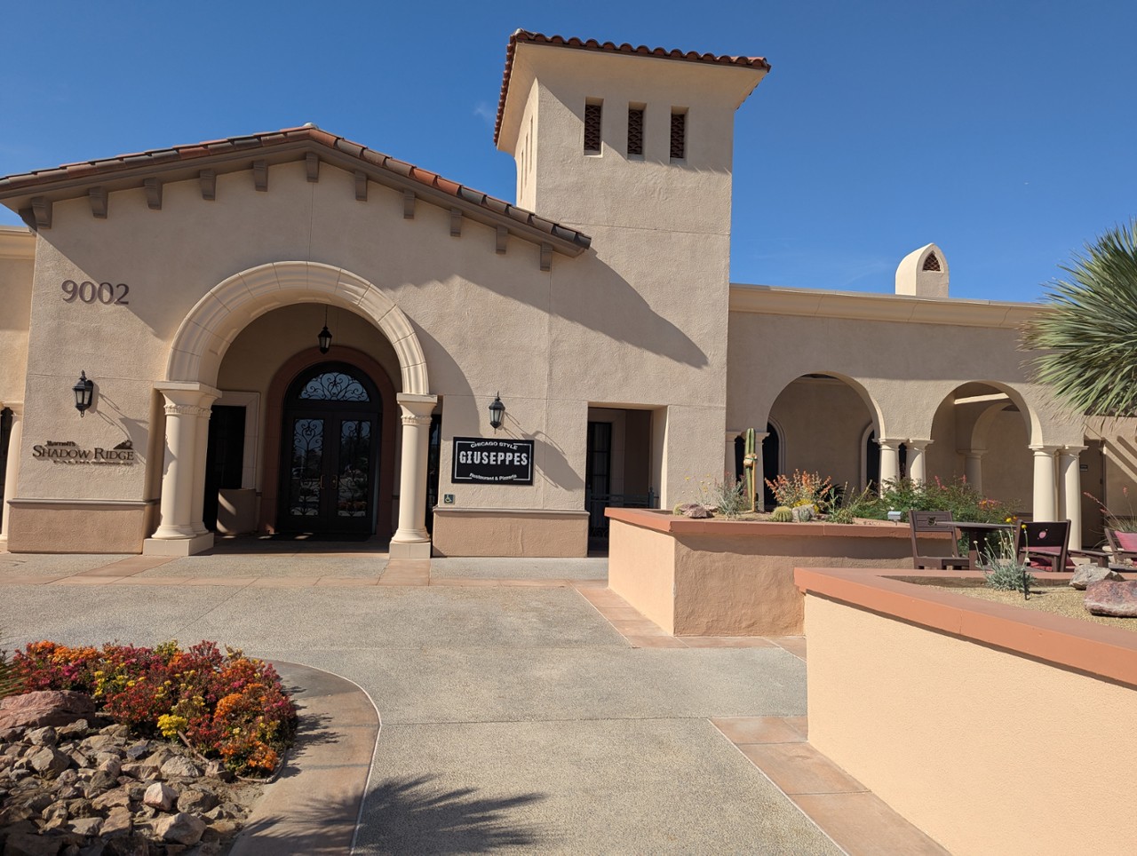 Giuseppes Restaurant & Pizzeria. Located at the Marriot Shadow Ridge Resort.