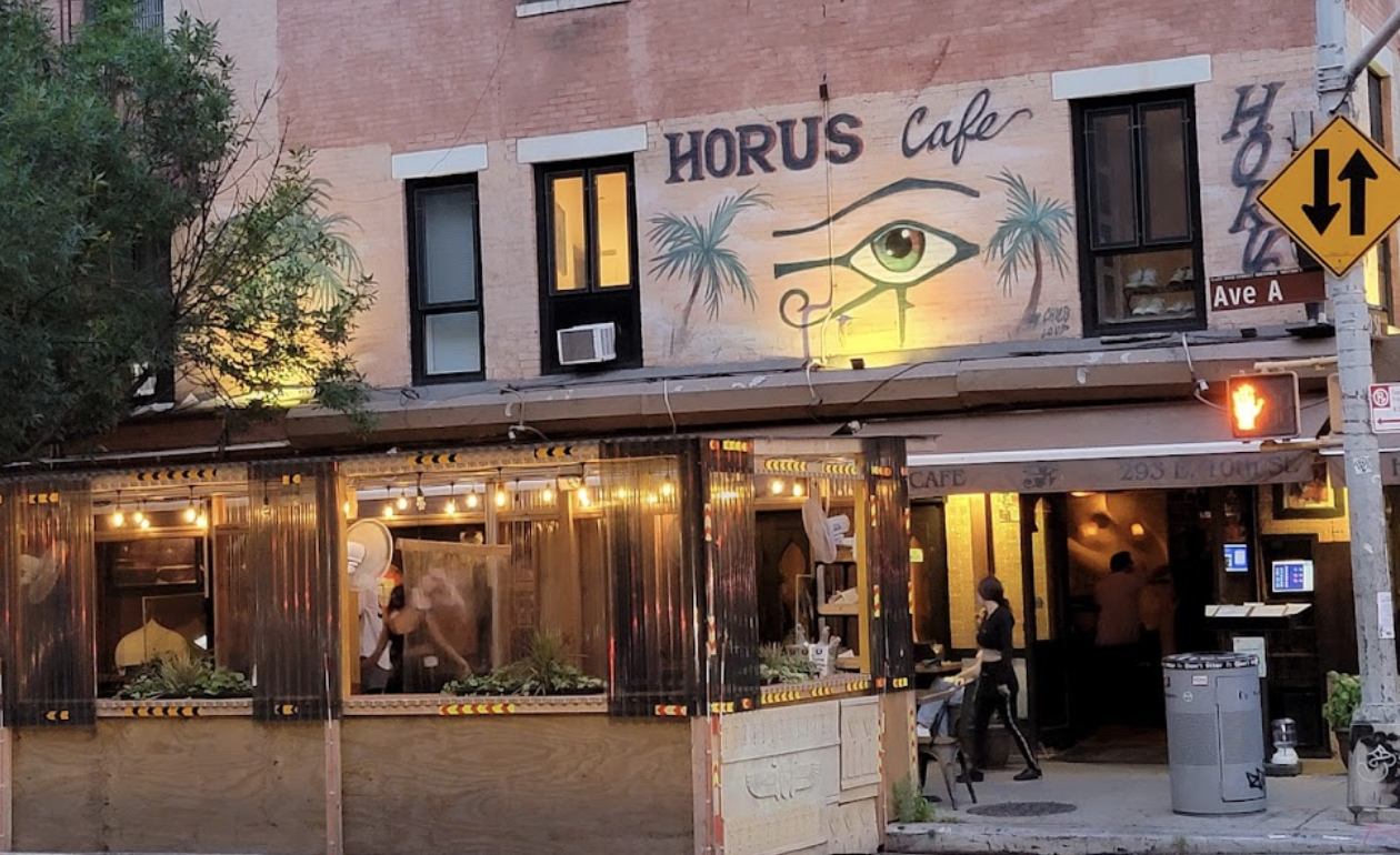Horus Cafe on A 293 east 10th street