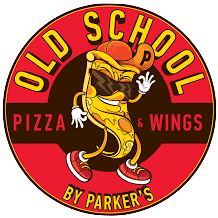 Old School Pizza & Wings by Parker's logo