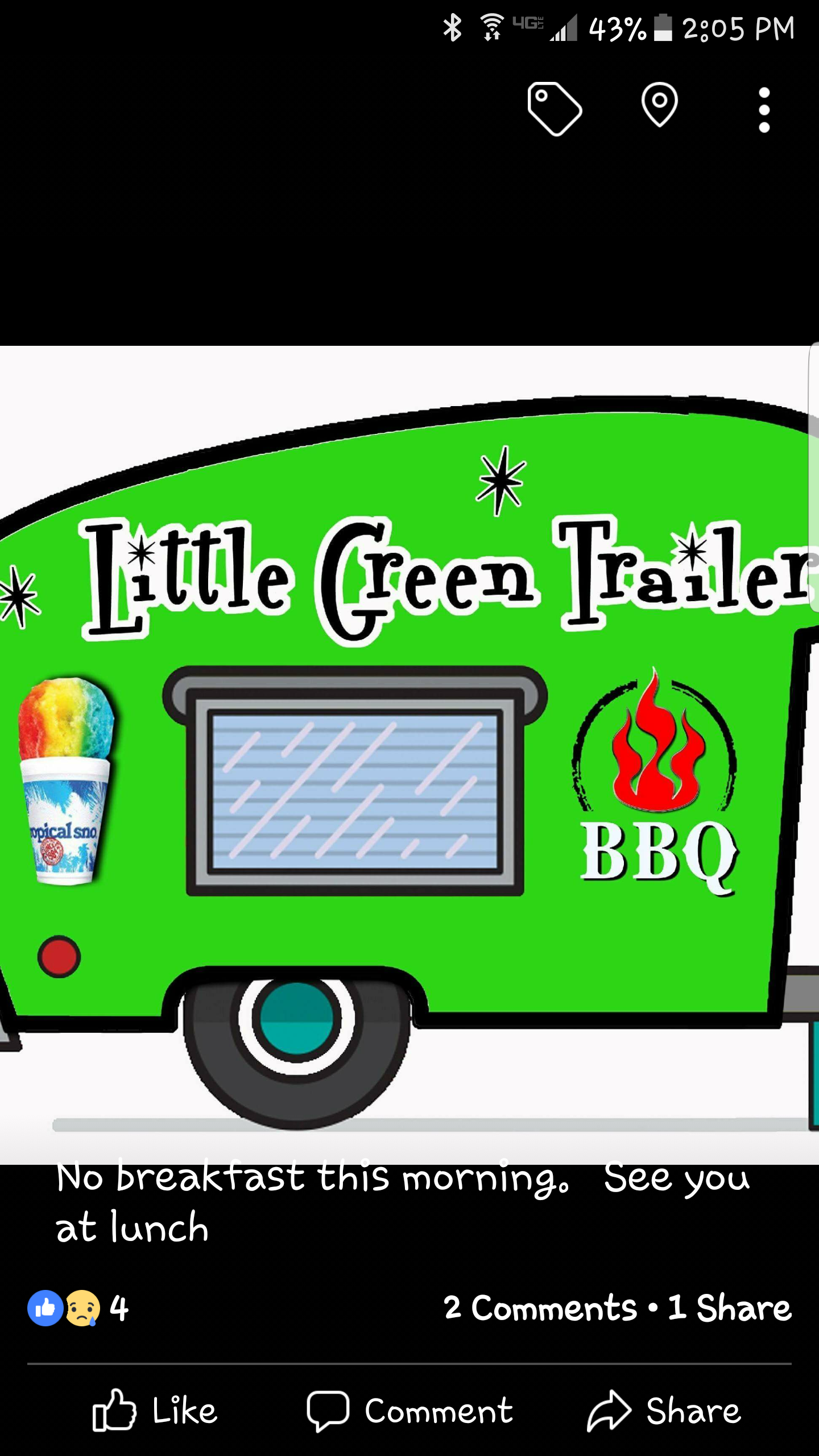 Little Green Trailer Catering Services