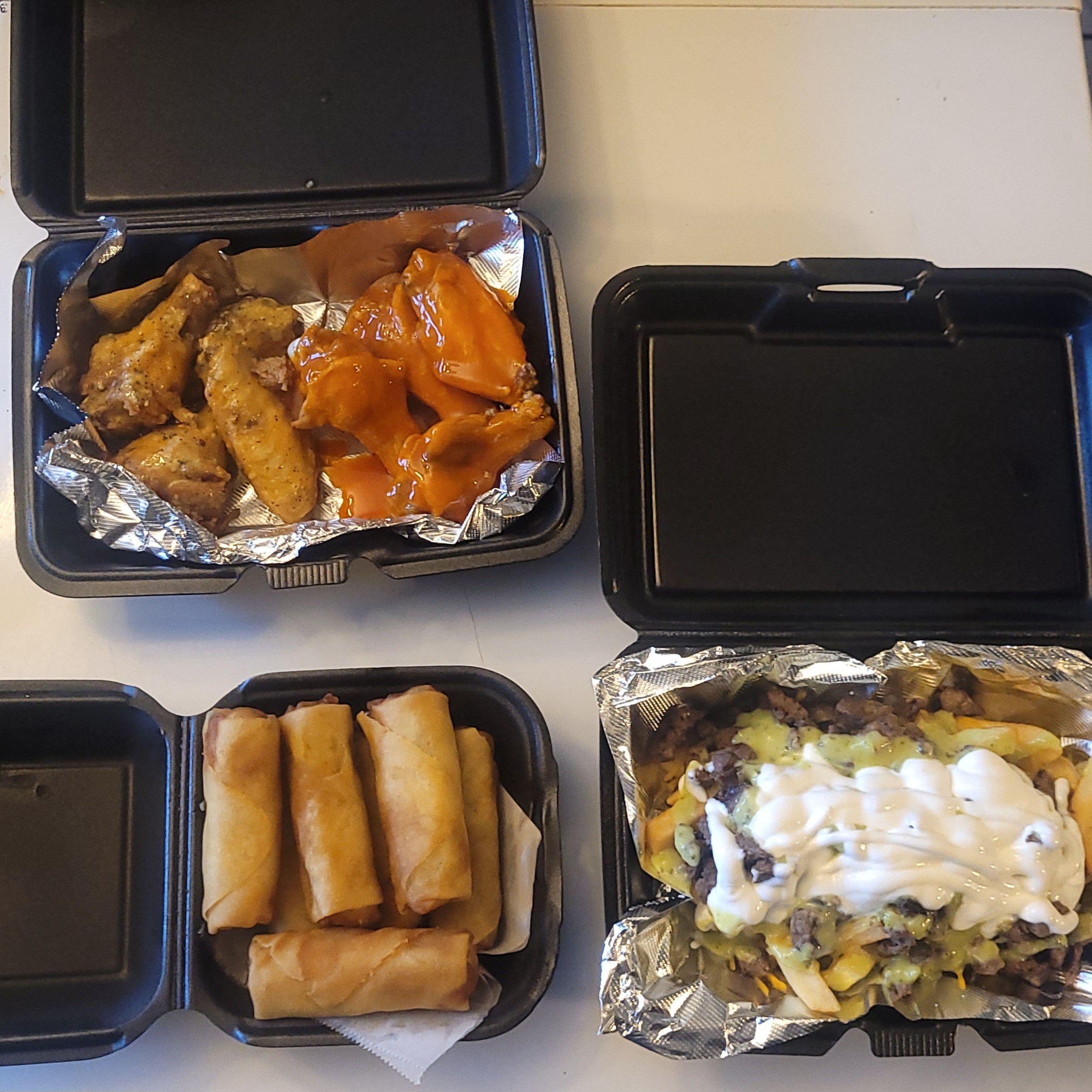fast food restaurant salt lake city carne asada fries and chicken wings