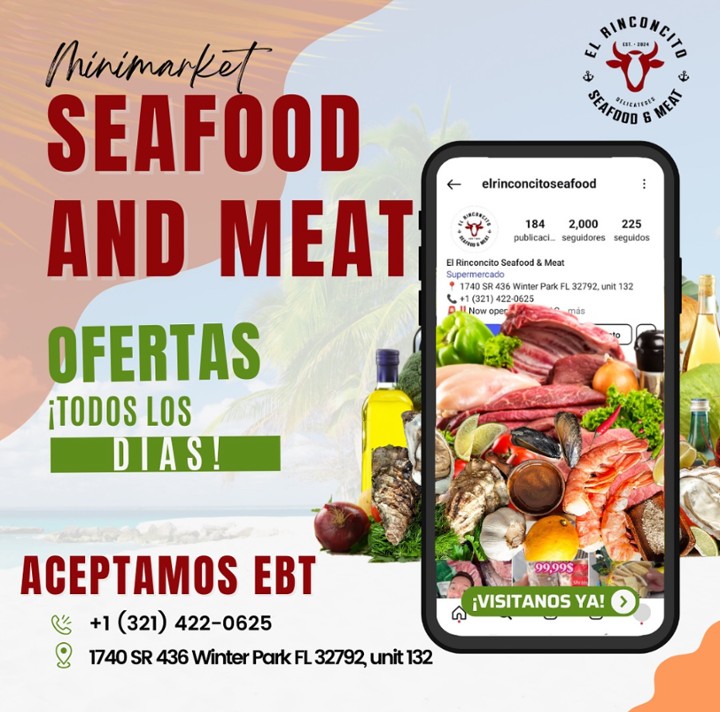El Rinconcito Seafood Meat 1740 Florida 436 Toast El Rinconcito Seafood Meat 1740 Florida 436 Toast