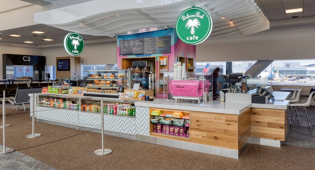 SFO Dolores Park Cafe San Francisco International Airport