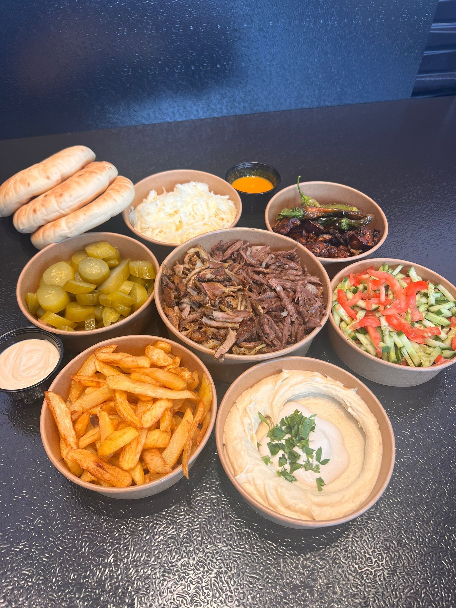 OMG Shawarma 131 7th Ave South Toast