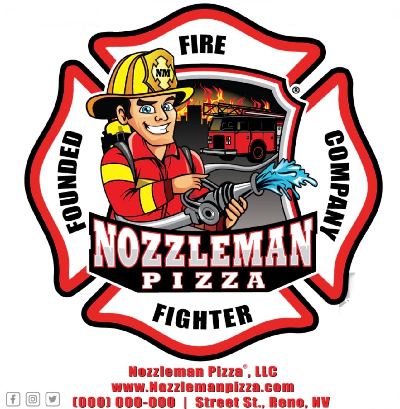 Nozzleman Pizza, LLC 5342 Sparks Blvd., #104