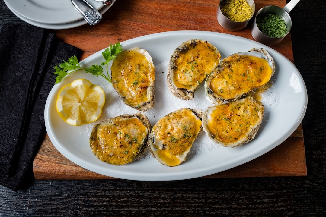 Char-Broiled Oysters (6)