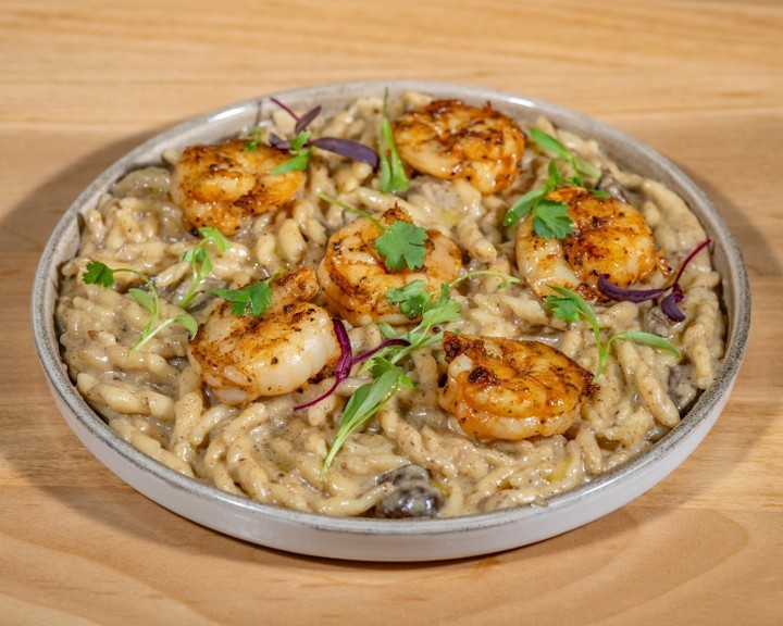 TG-Grilled Shrimp Pasta