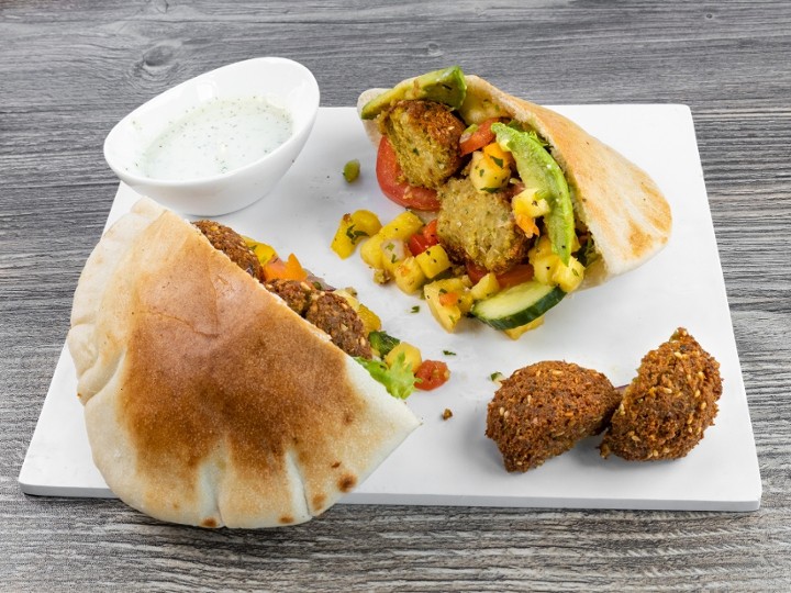 Avocado Falafel (Vegan)