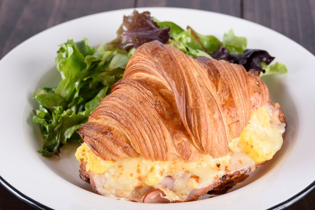 Ham, Cheese and Egg Croissant