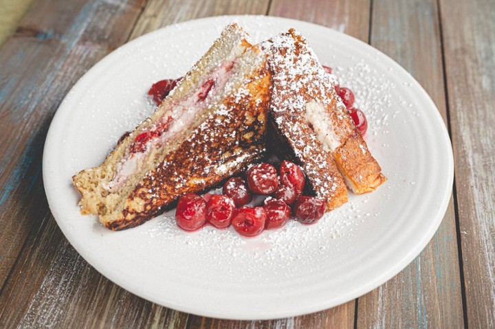 Ms. Cyndis Cherry Stuffed French Toast