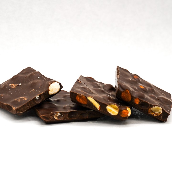 Milk Chocolate Almond Bark ¼ lbs