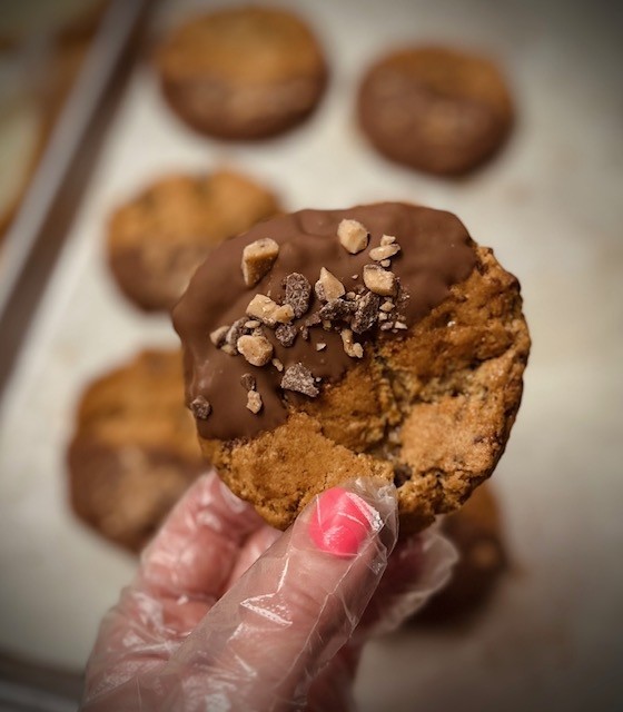 Brown Butter Toffee Chocolate Chip Cookie