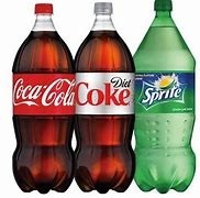 Bottled Soda, Coke products