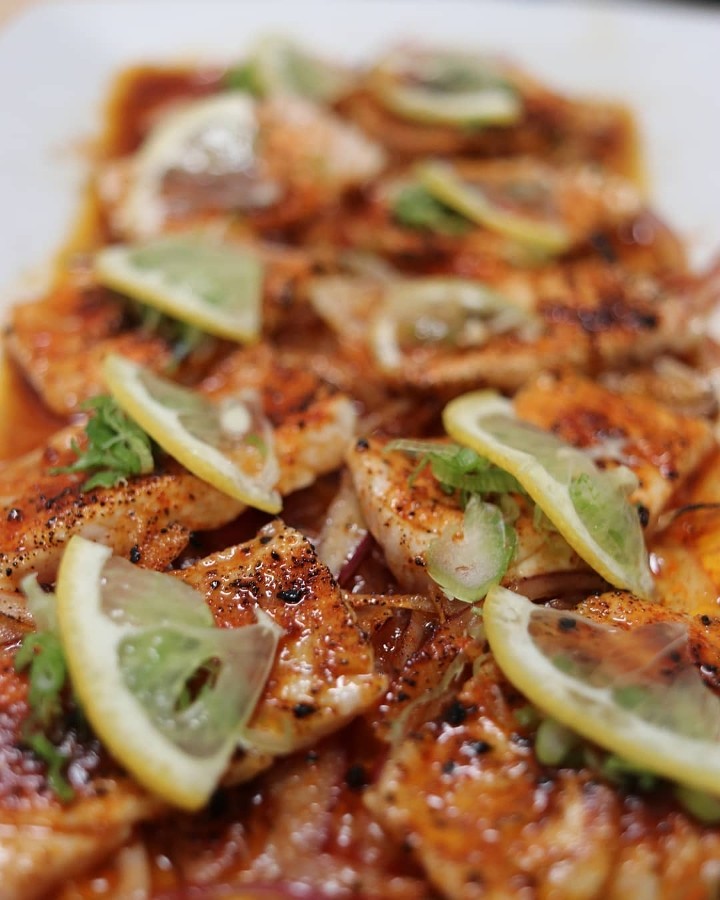 Creole Spiced And Seared Fish