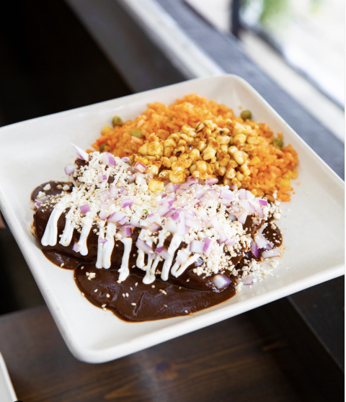 Enchiladas Mole Oaxaqueño