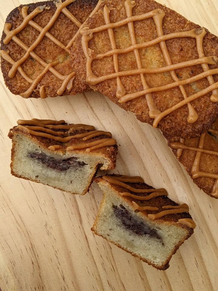 Gluten-Free Kinako Red Bean Mochi Bar
