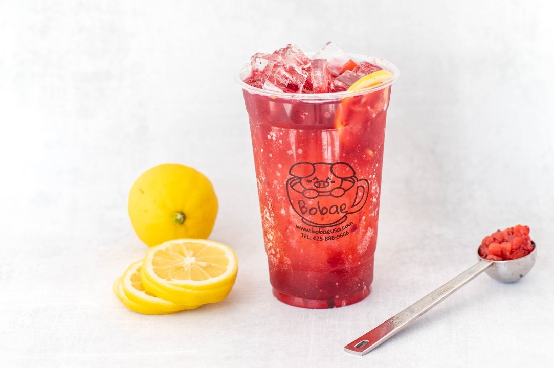 Strawberry Hibiscus Lemonade
