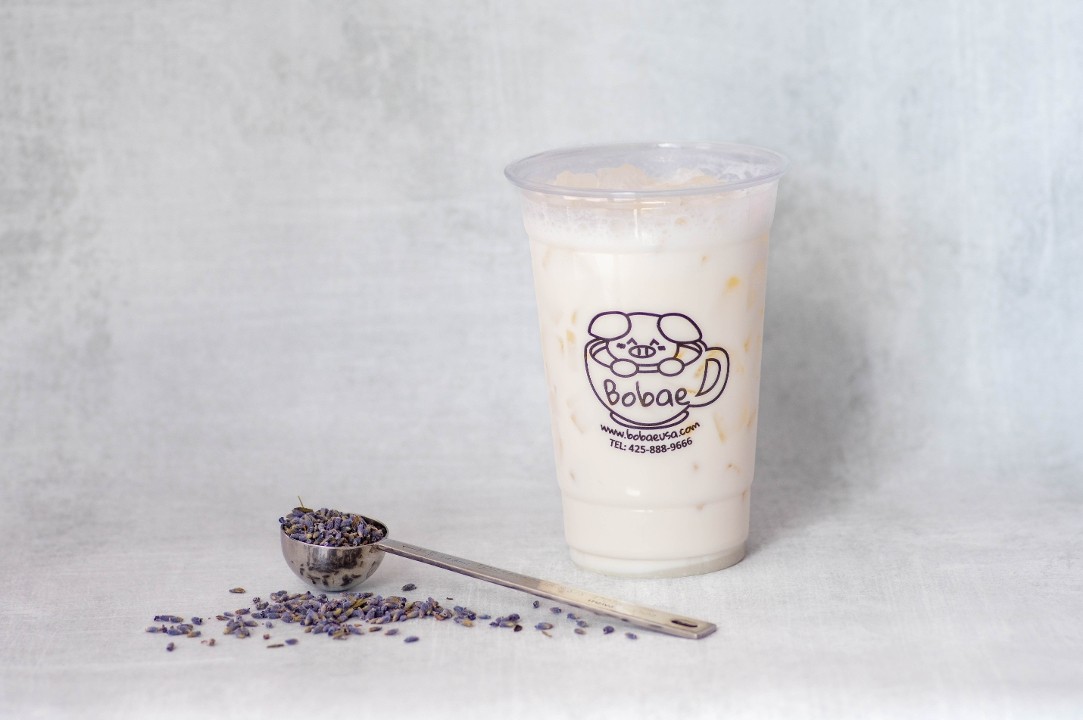 Lavender White Chocolate Milk Tea (ICED or HOT)