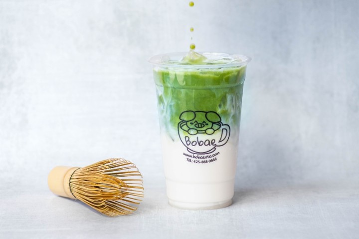 Japanese Ceremonial Matcha Milk Tea (HOT or ICED)