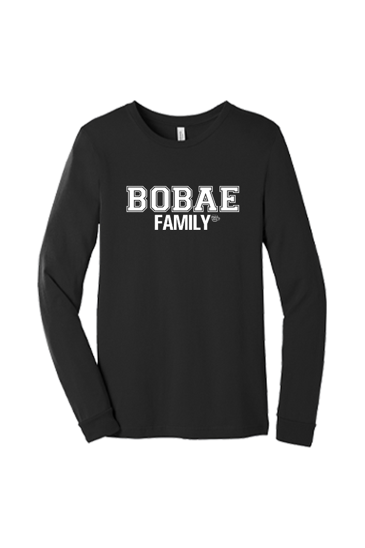 Bobae Family Black Long Sleeve Shirt
