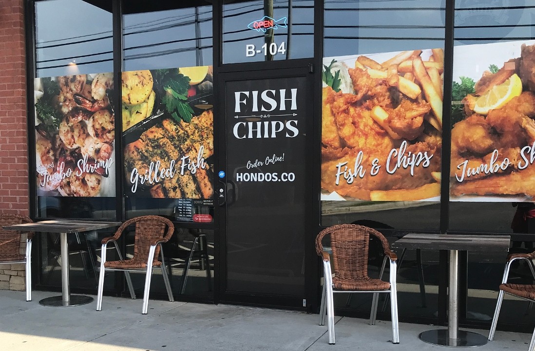 Hondos Shrimp and Fish Toast
