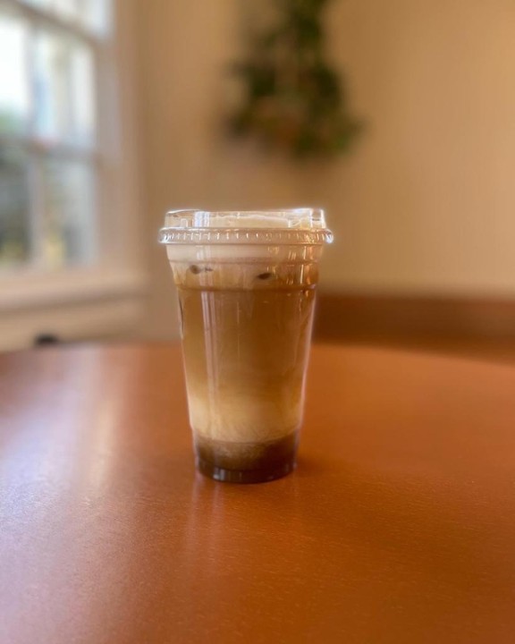 Iced Dirty Chai Latte