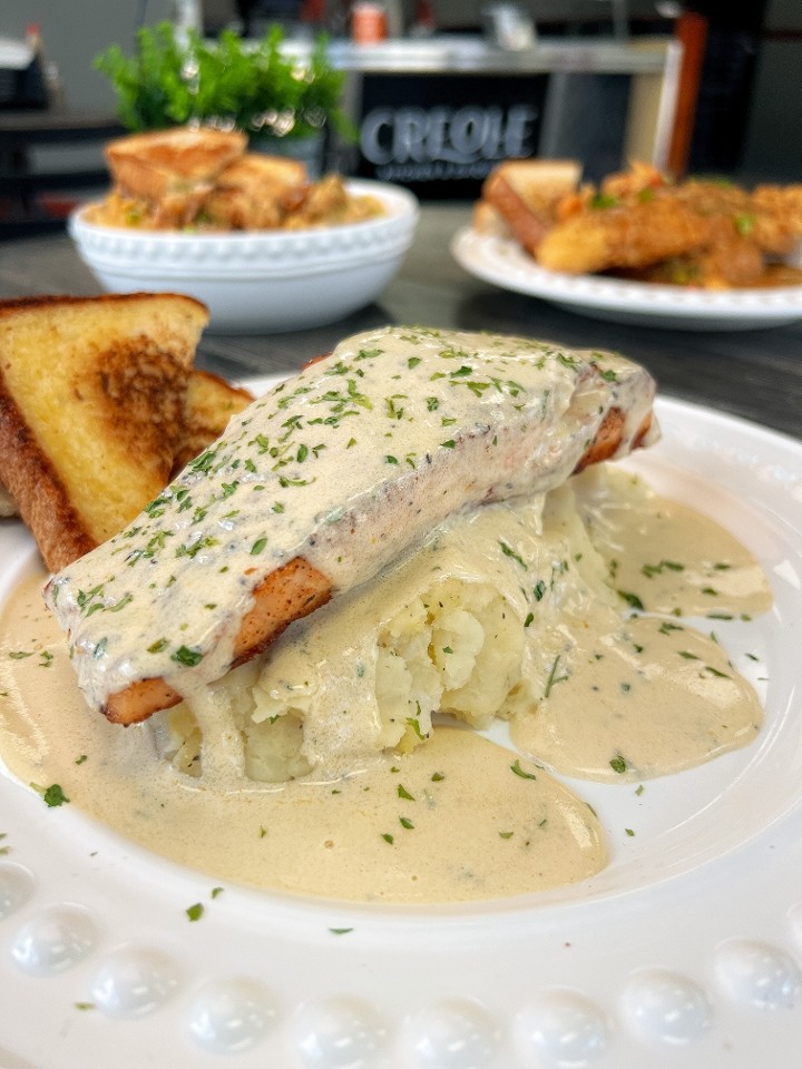 Creole Butter Salmon