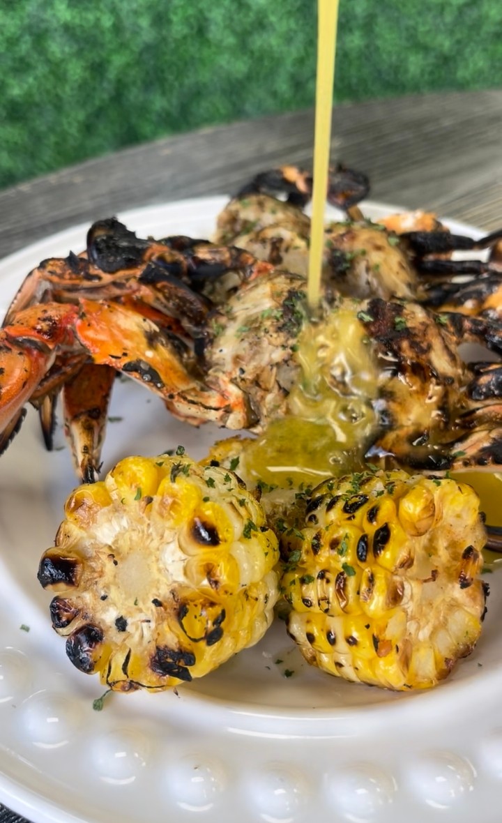 Chargrilled Blue Crab